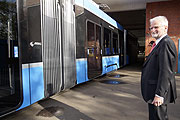 neue Avenio-Trambahn des MVG wurde am 04.11.2013 in München vorgestellt
